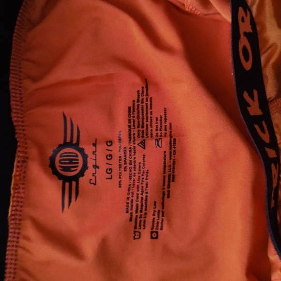 Orange Pumpkin Boxers - Picture 3 of 3
